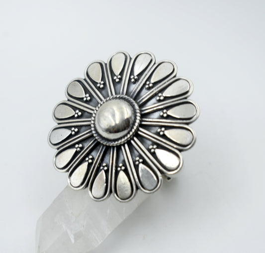 Sterling Silver Oxidized Ring