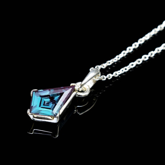 Alexandrite Pendant & Earring Set