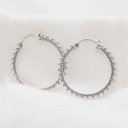 Sterling Silver Hoop Earring