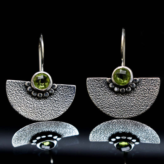 Peridot Gemstone Earring