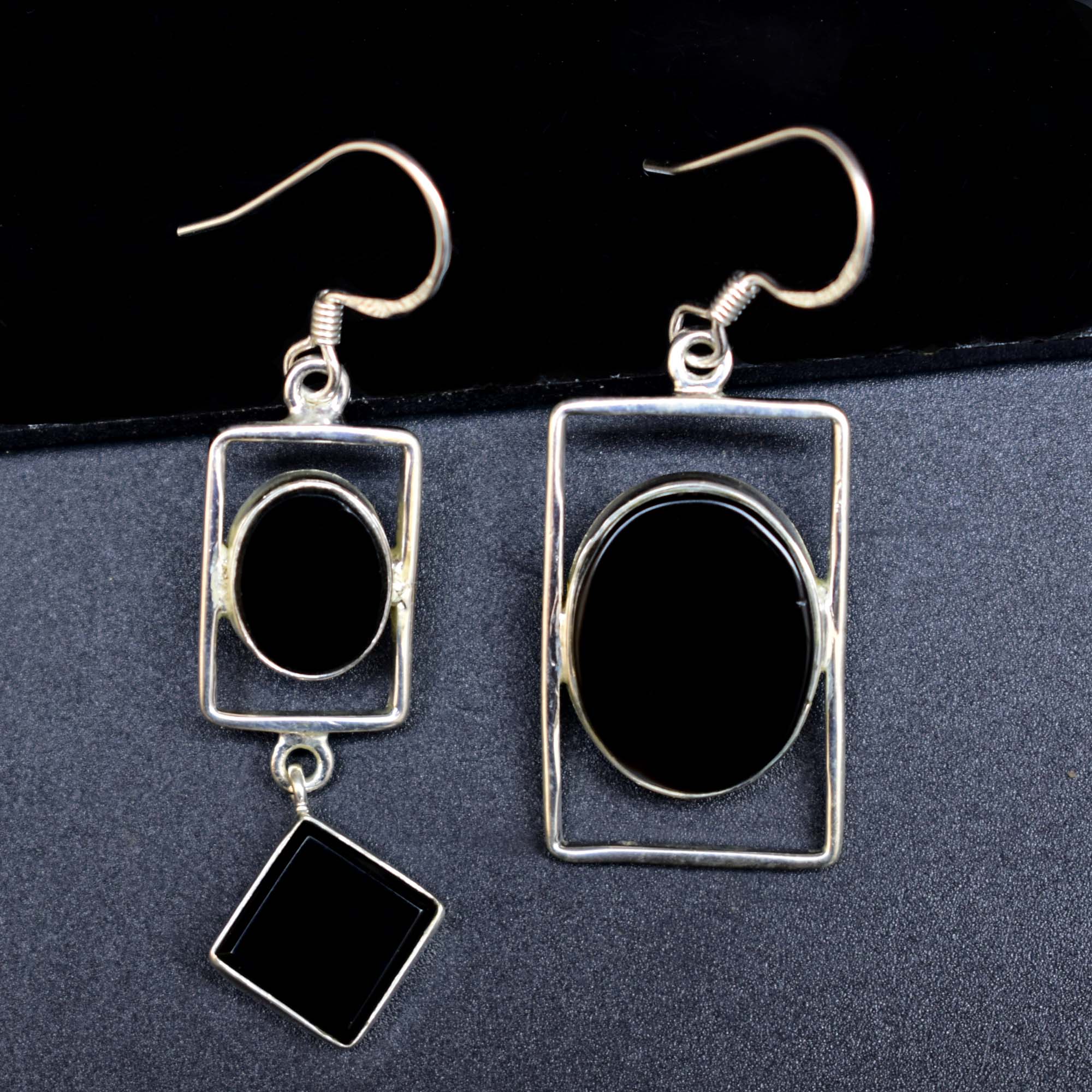 Black Onyx Bold earrings