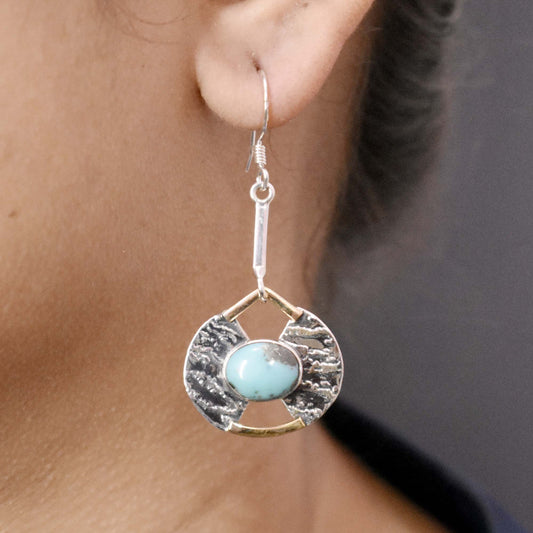 Dainty Arizona Turquoise Earring