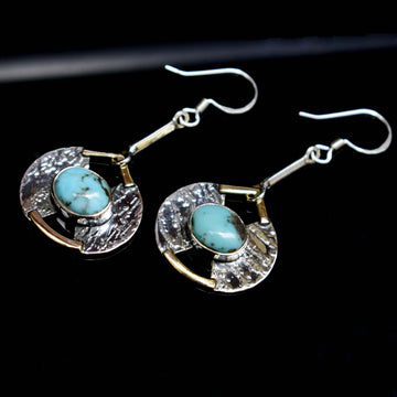 Dainty Arizona Turquoise Earring