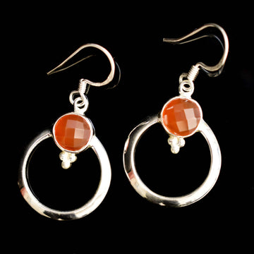 Dainty Carnelian Earring