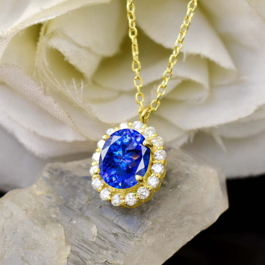 Dainty Tanzanite Necklace