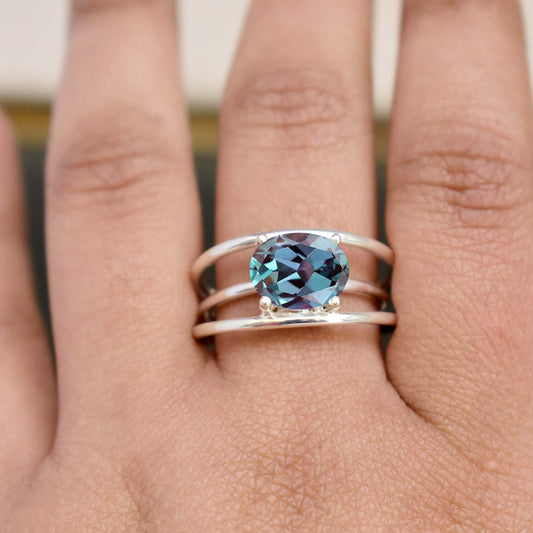 Handmade Alexandrite Ring