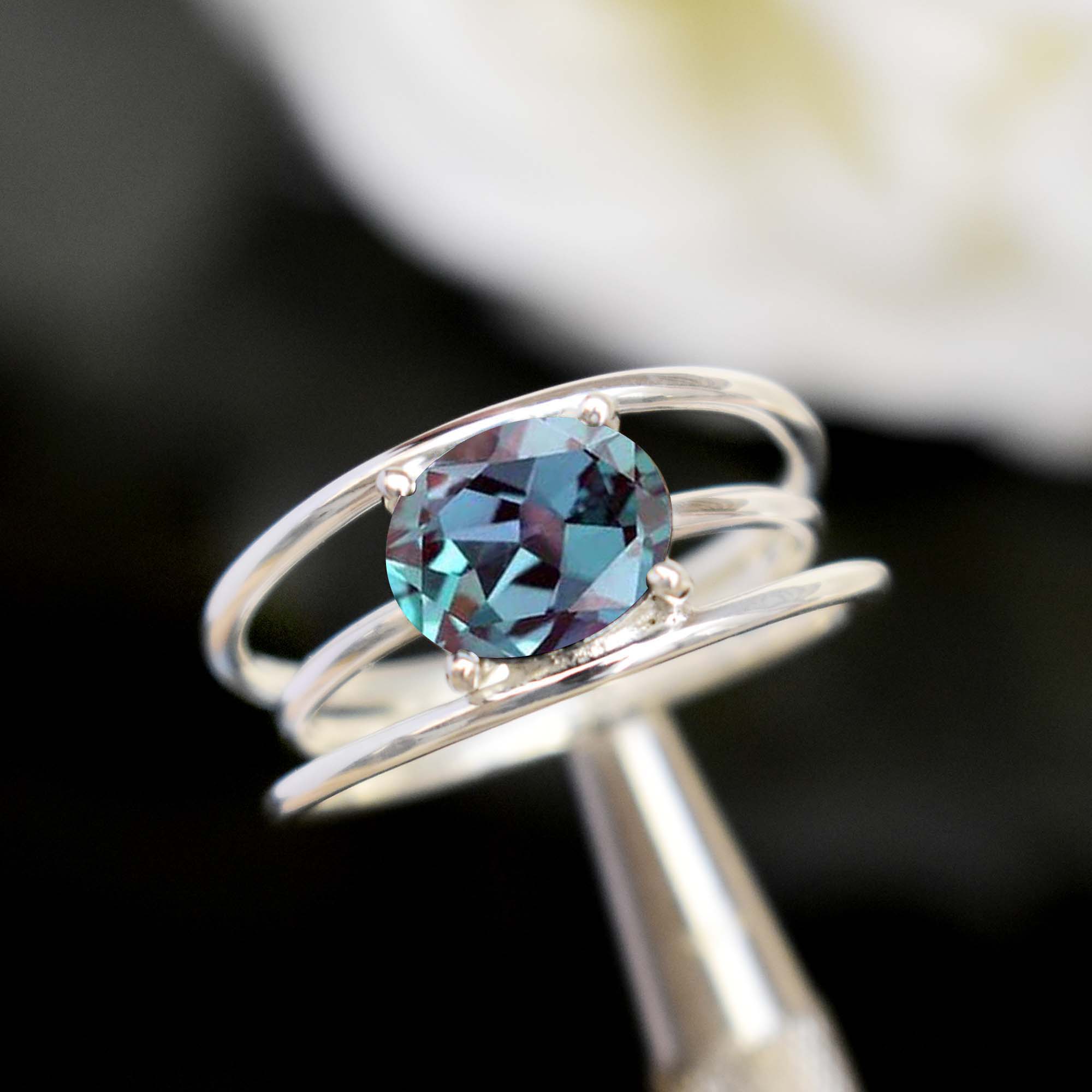 Handmade Alexandrite Ring