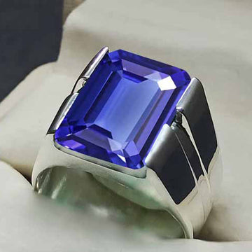 Men's Tanzanite Gemstone Ring