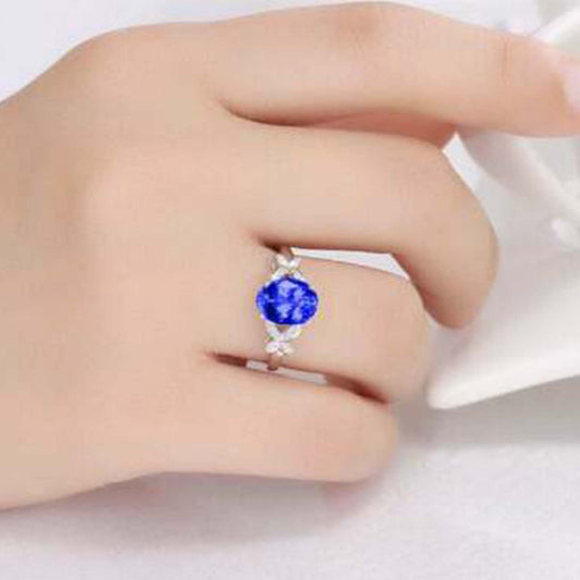 Art Deco Tanzanite Ring For Women