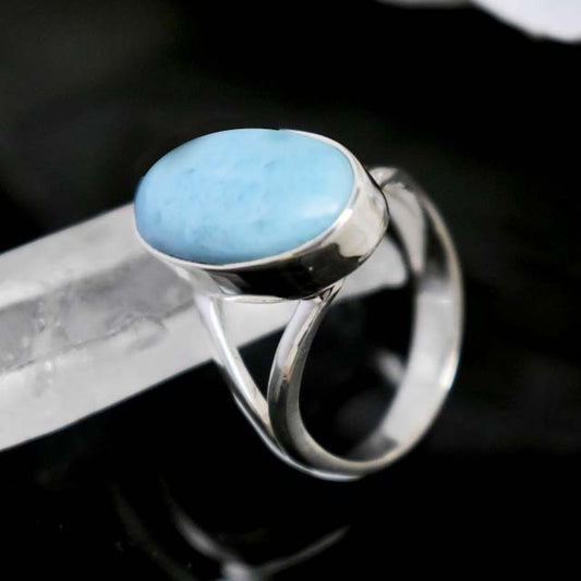 Larimar Gemstone Ring