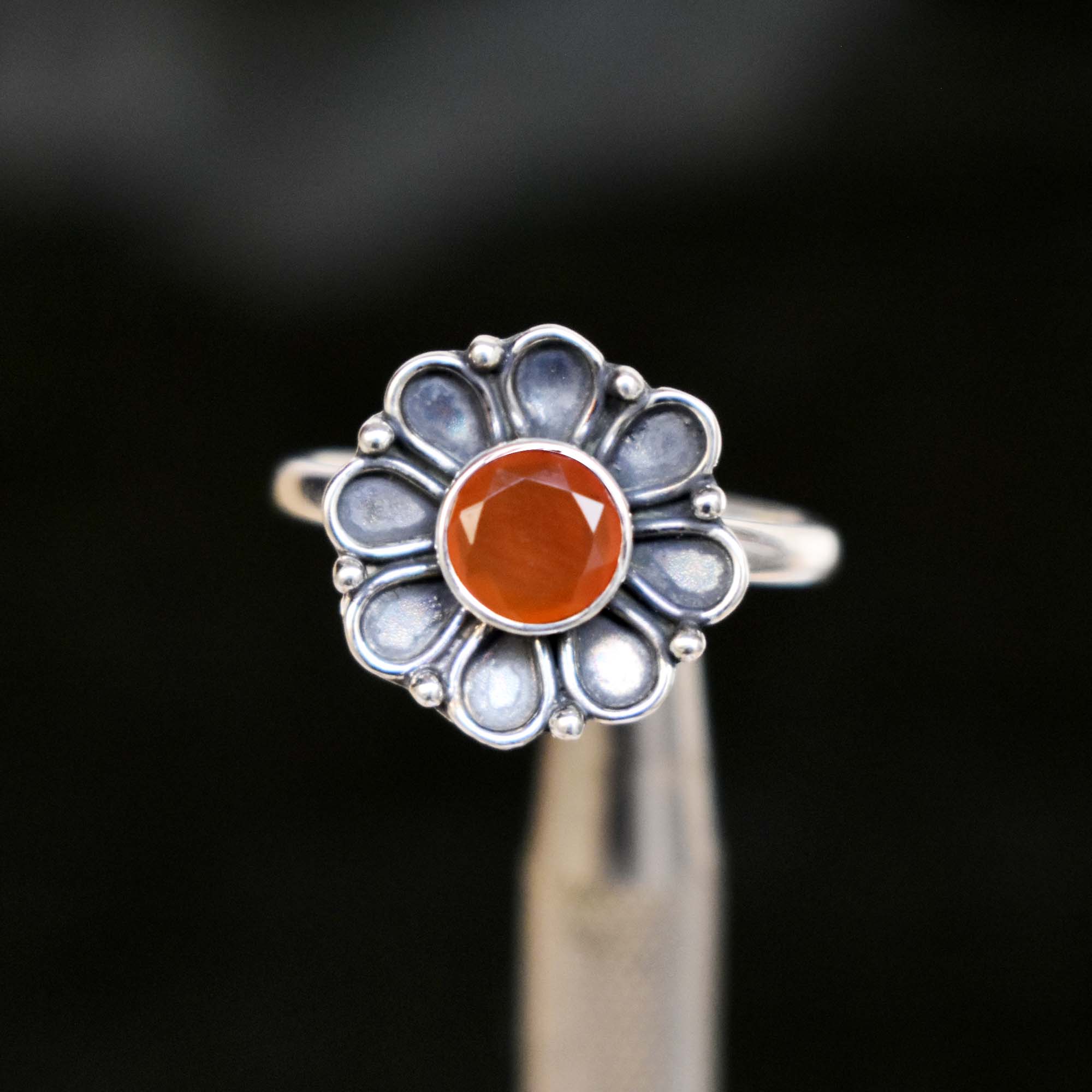 Unique Carnelian Ring