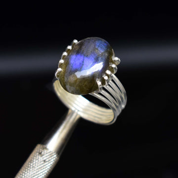 Labradorite Gemstone Ring