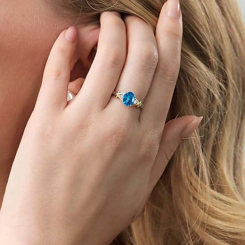 Modern Style tied shank oval shaped faceted gemstone 925 sterling silver ring with halo look available in multiple stone types
